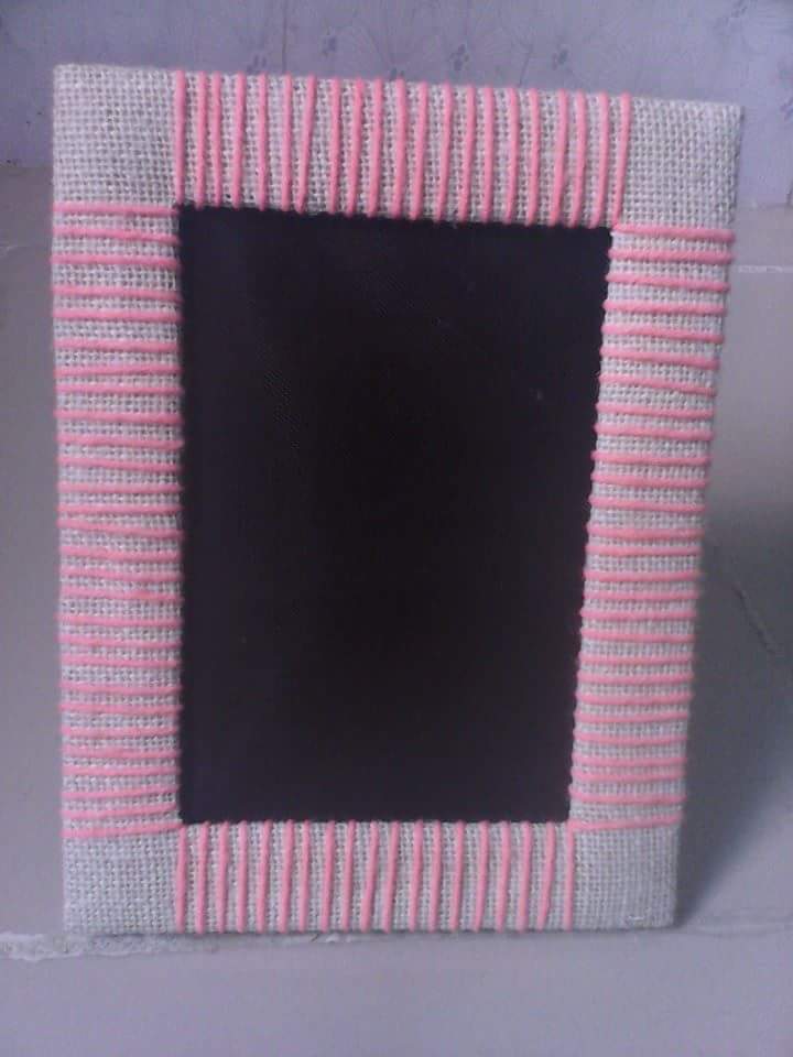 Jute Photo Frame