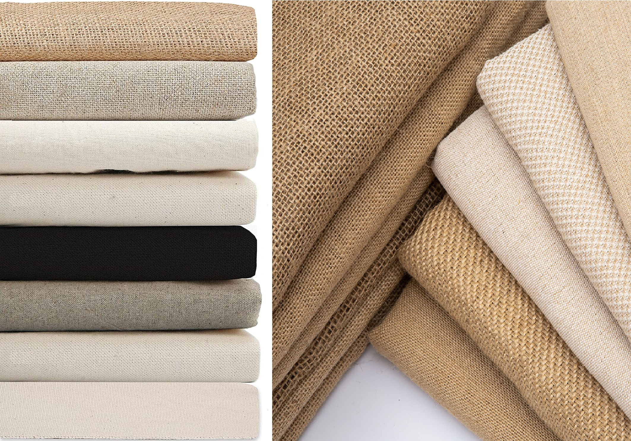 Jute Cotton Canvas Fabric