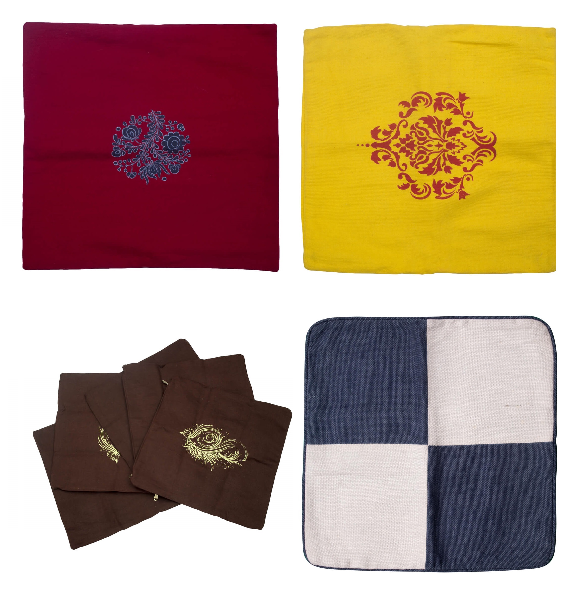 Jute Cushion Cover