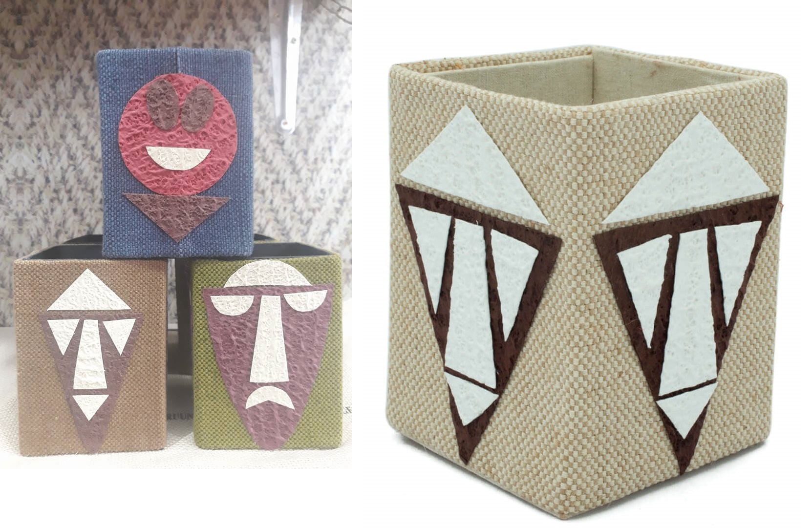 Jute Pen Holder