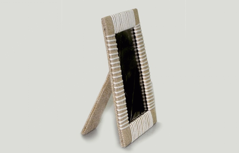 Jute Photo Frame