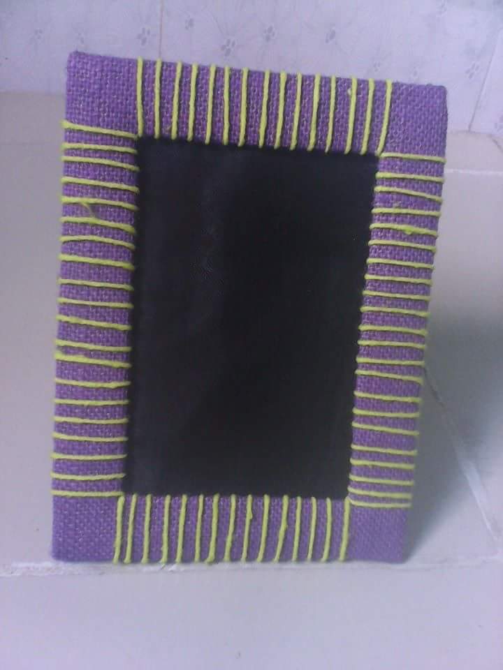 Jute Photo Frame